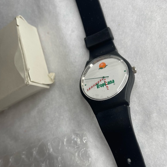 NWOT VINTAGE Tropicana Orange Juice Watch Collectible - Two for Purchase - Picture 2 of 6